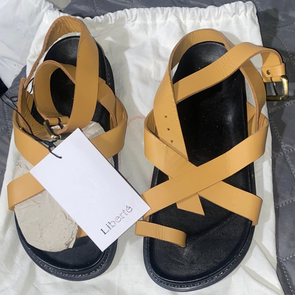 Liberte Women's Mustard Sandals